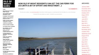 
                            11. How Isle of Wight residents can get the car ferry for £53 - Isle of Wight ...