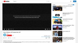 
                            8. How It Works | HP Instant Ink | HP - YouTube
