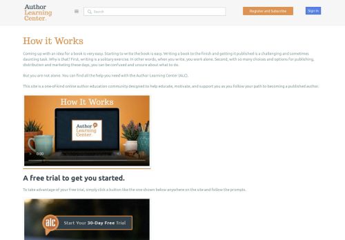 
                            9. How it Works - Site - Author Learning Center