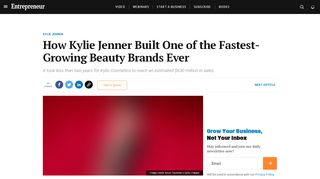
                            13. How Kylie Jenner Built One of the Fastest-Growing Beauty ...