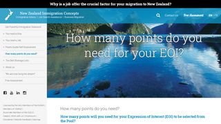 
                            6. How many points do you need for your EOI? » New Zealand ...