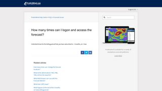 
                            11. How many times can I logon and access the forecast? – PredictWind ...