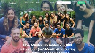 
                            11. How Mindvalley Added 235,000 Subscribers (in 6 Months) by ...