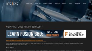 
                            13. How Much Does Fusion 360 Cost? - NYC CNC