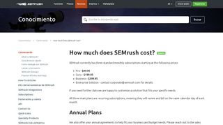 
                            3. How much does SEMrush cost? question - Billing and Account ...
