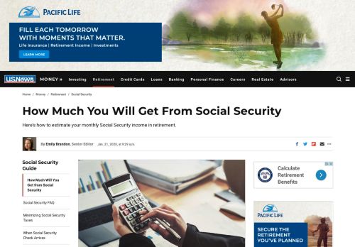 
                            12. How Much You Will Get From Social Security | Social Security | US ...