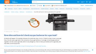 
                            9. How often and how do I check my gas barbecue for a gas leak ...