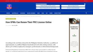 
                            11. How OFWs Can Renew Their PRC License Online | Pinoy OFW