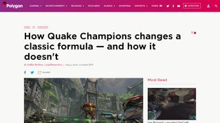 
                            6. How Quake Champions changes a classic formula — and how it ...