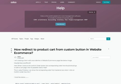 
                            8. How redirect to product cart from custom button in Website ...