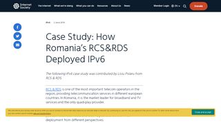 
                            11. How Romania's RCS & RDS Deployed IPv6: Case Study | Internet ...