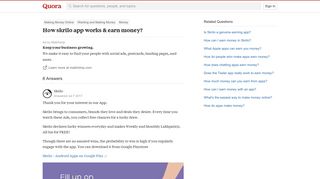 
                            6. How skrilo app works & earn money? - Quora