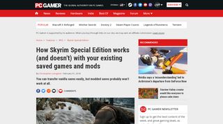 
                            6. How Skyrim Special Edition works (and doesn't) with your existing ...