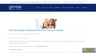 
                            8. How smaller medical schemes can save you money - Genesis Medical