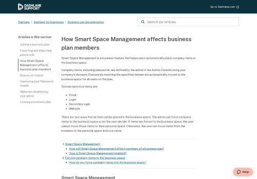 
                            13. How Smart Space Management affects Dashlane Business team ...