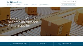
                            7. How SMBs Become Amazon Prime Suppliers - D&B