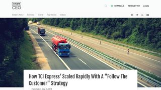 
                            9. How TCI Express' Scaled Rapidly With A 