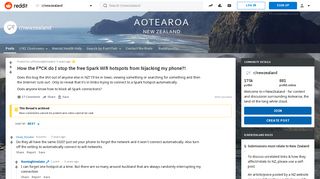 
                            12. How the F*CK do I stop the free Spark Wifi hotspots from hijacking ...