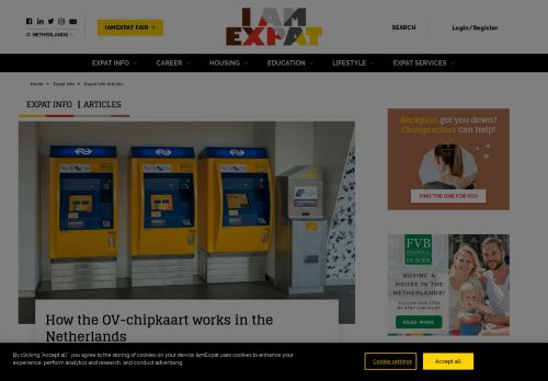 
                            12. How the OV-chipkaart works in the Netherlands - IamExpat