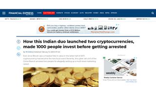 
                            11. How this Indian duo launched two cryptocurrencies, made 1000 ...