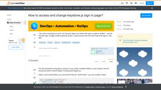 
                            2. How to access and change keystone.js sign in page? - Stack Overflow