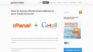 
                            2. How to access cPanel email address in your Gmail account?
