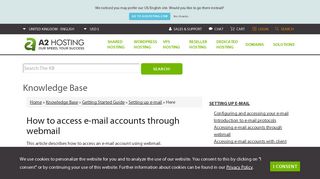 
                            1. How to access e-mail accounts through webmail - A2 Hosting