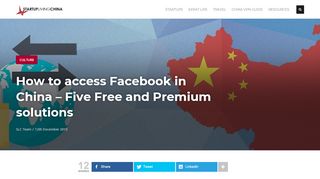 
                            10. How to access Facebook in China - Five Free and Premium solutions