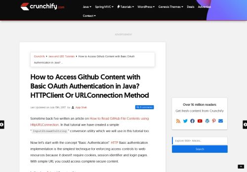 
                            12. How to Access Github Content with Basic OAuth Authentication in ...