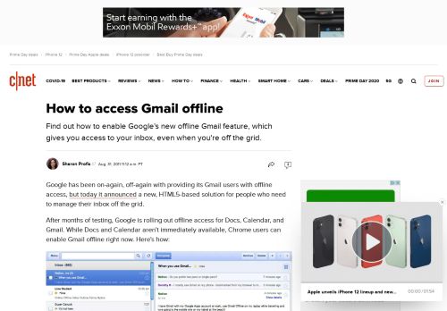 
                            9. How to access Gmail offline - CNET