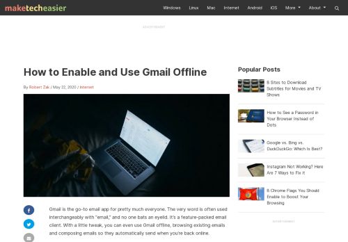 
                            8. How To Access Gmail Without an Internet Connection - Make Tech ...