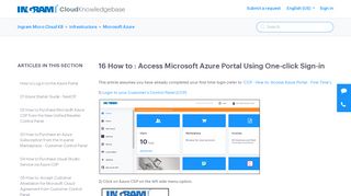 
                            5. How to : Access Microsoft Azure Portal Using One-click Sign-in ...
