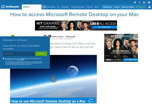 
                            8. How to access Microsoft Remote Desktop on your Mac - TechRepublic