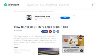 
                            2. How to Access Military Email From Home | Techwalla.com