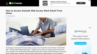
                            7. How to Access Outlook Web Access Work Email From Home | It Still ...