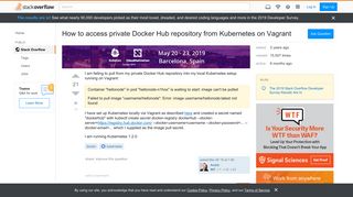 
                            9. How to access private Docker Hub repository from Kubernetes on ...