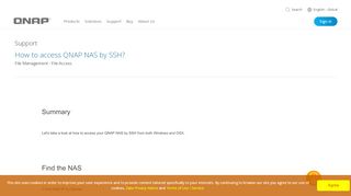 
                            3. How to access QNAP NAS by SSH? - QNAP