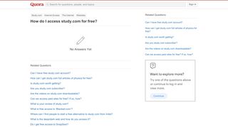 
                            7. How to access study.com for free - Quora