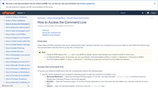 
                            13. How to Access the Command Line - cPanel Knowledge Base ...
