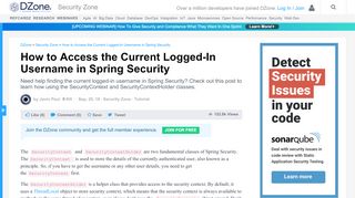 
                            7. How to Access the Current Logged-In Username in Spring Security ...