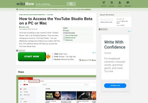 
                            8. How to Access the YouTube Studio Beta on a PC or Mac: 6 Steps