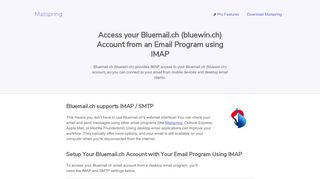 
                            12. How to access your Bluemail.ch (bluewin.ch) email account ...