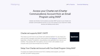 
                            3. How to access your Charter.net (Charter Commuications) email ...