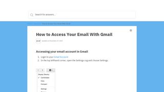 
                            10. How to Access Your Email With Gmail | Web Hosting - Groove