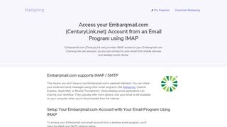 
                            11. How to access your Embarqmail.com (CenturyLink.net) email account ...