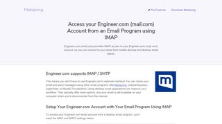 
                            4. How to access your Engineer.com (mail.com) email account using IMAP