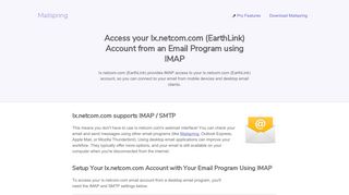 
                            6. How to access your Ix.netcom.com (EarthLink) email account using IMAP