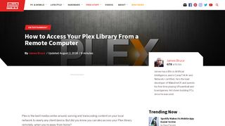 
                            7. How to Access Your Plex Library From a Remote Computer