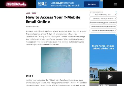 
                            2. How to Access Your T-Mobile Email Online | It Still Works
