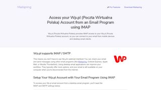 
                            10. How to access your Wp.pl (Poczta Wirtualna Polska) email account ...